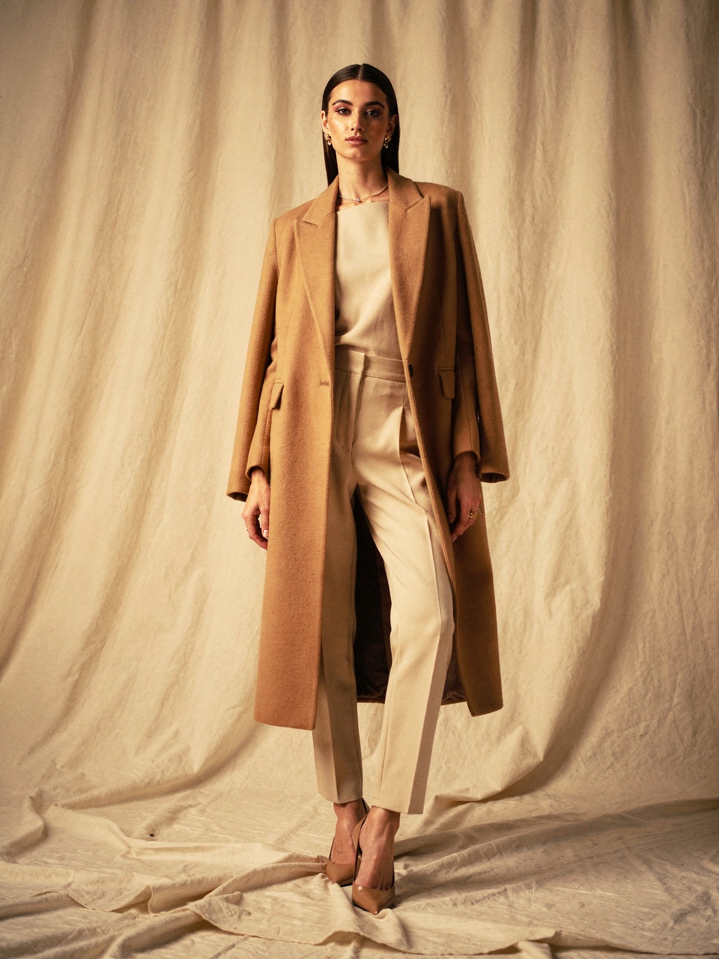 Manteau porté